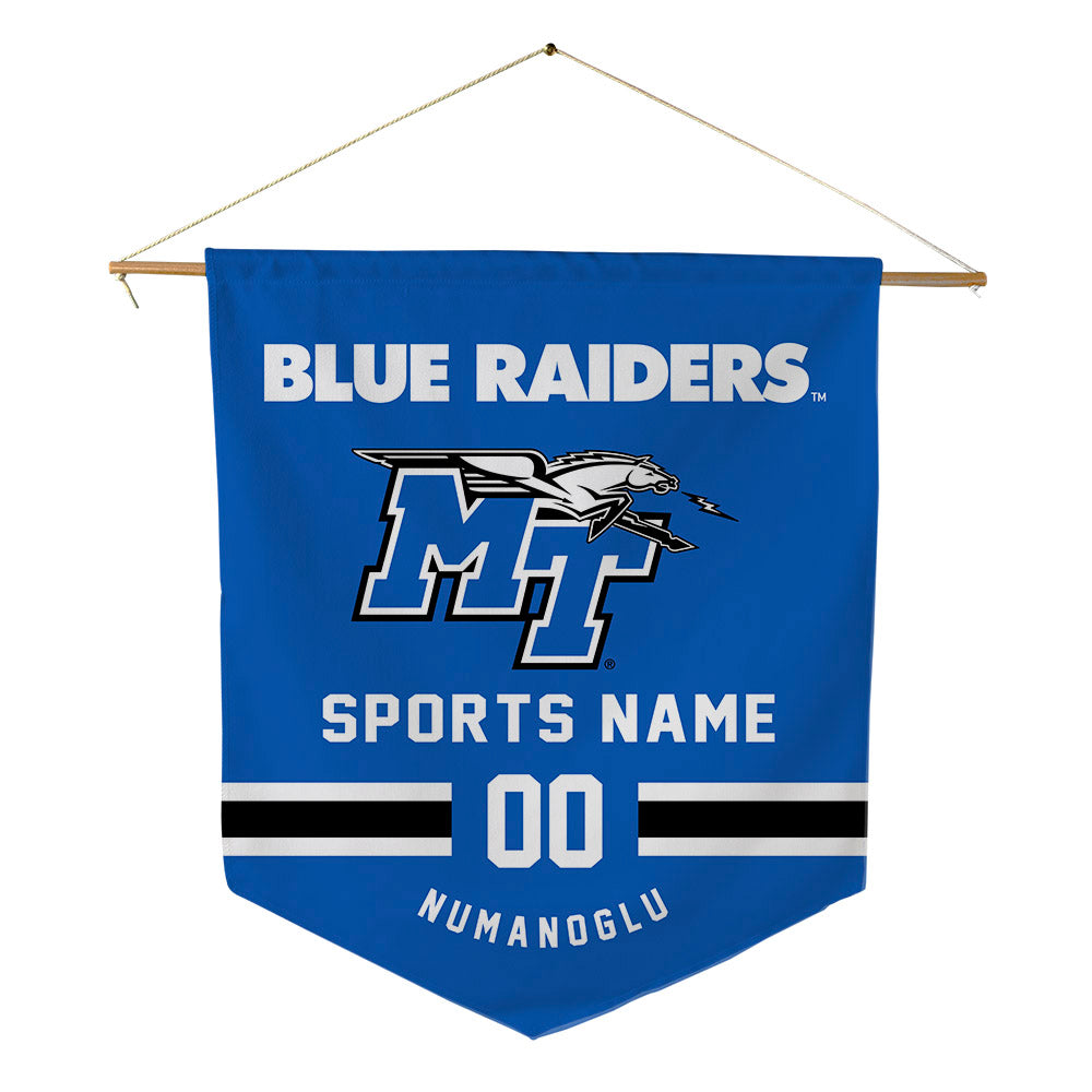 MTSU - NCAA Women's Tennis : Eda Numanoglu - Pennant - 18" x 21"-0