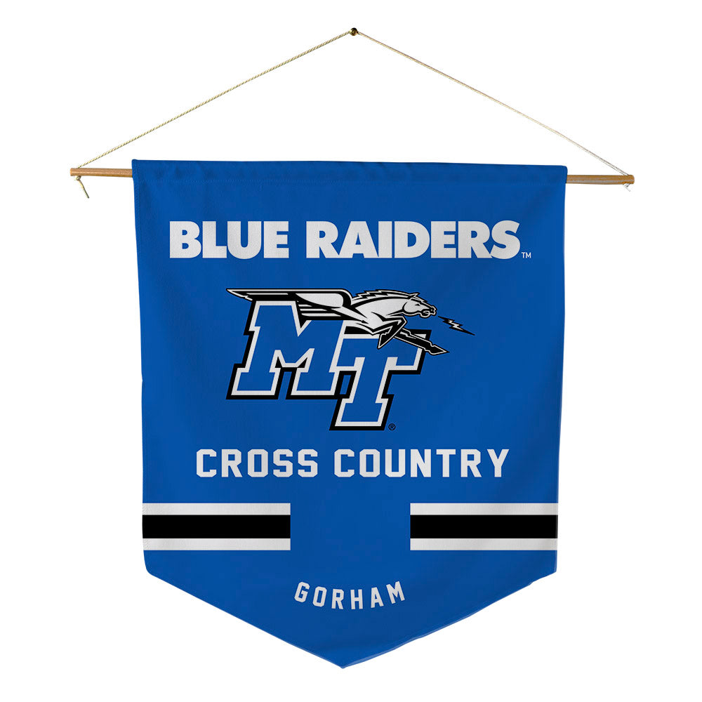 MTSU - NCAA Women's Cross Country : Hailee Gorham - Pennant - 18" x 21"-0