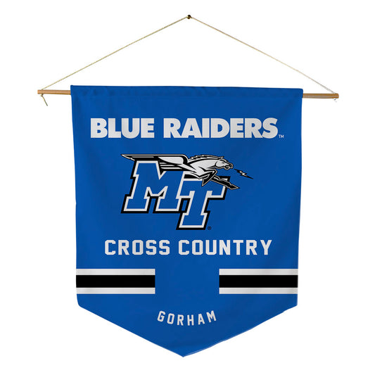 MTSU - NCAA Women's Cross Country : Hailee Gorham - Pennant - 18" x 21"-0