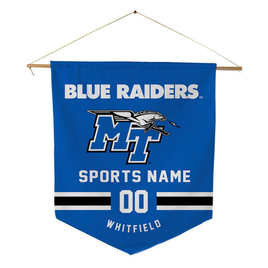 MTSU - NCAA Women's Basketball : Xaionna Whitfield - Pennant - 18" x 21"-0