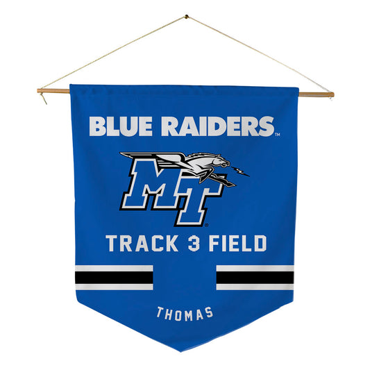 MTSU - NCAA Women's Track & Field : Arianna Thomas - Pennant - 18" x 21"-0