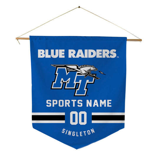 MTSU - NCAA Football : Aidan Singleton - Pennant - 18" x 21"-0