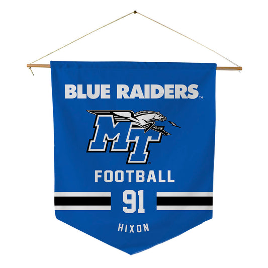 MTSU - NCAA Football : Felix Hixon - Pennant - 18" x 21"-0