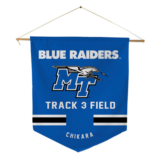 MTSU - NCAA Women's Track & Field : Privillege Chikara - Pennant - 18" x 21"-0