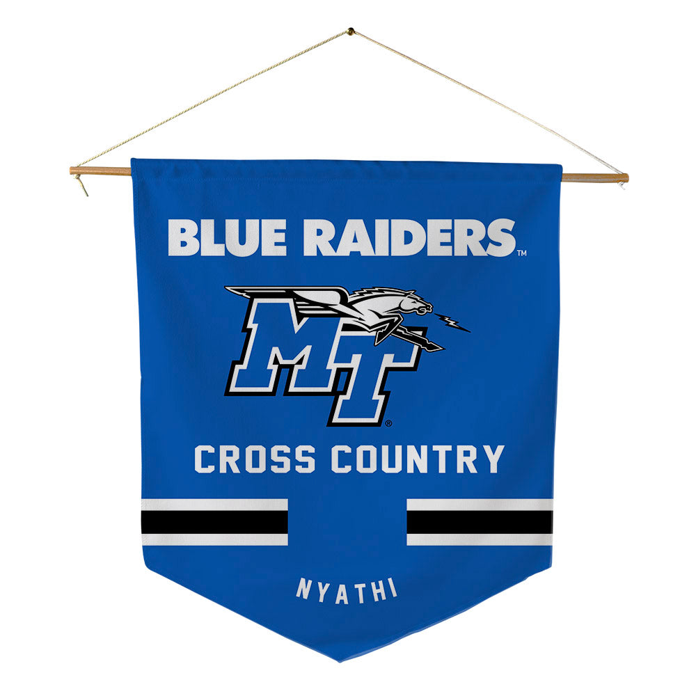MTSU - NCAA Women's Cross Country : Faith Nyathi - Pennant - 18" x 21"-0