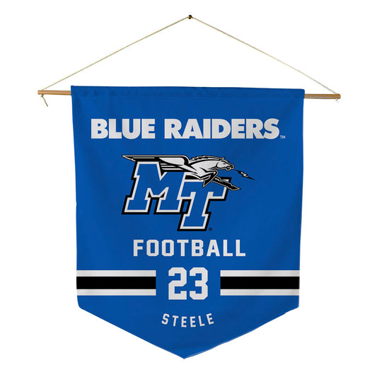 MTSU - NCAA Football : Malachi Steele - Pennant - 18" x 21"-0