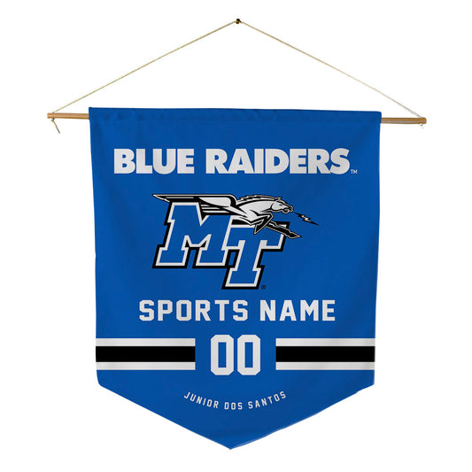 MTSU - NCAA Women's Soccer : Luiza Junior dos Santos - Pennant - 18" x 21"-0