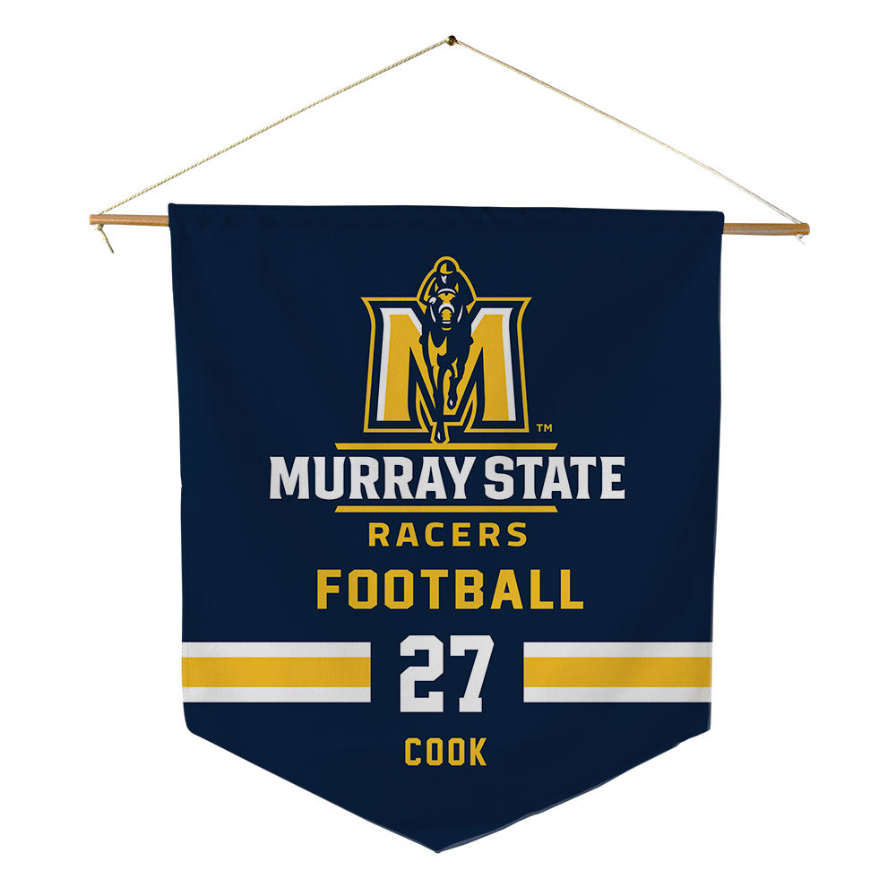 Murray State - NCAA Football : Zayden Cook - Pennant - 18" x 21"-0
