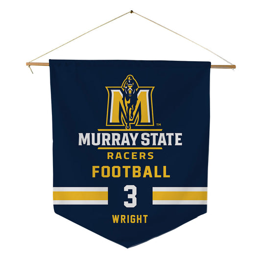 Murray State - NCAA Football : baxter wright - Pennant - 18" x 21"-0