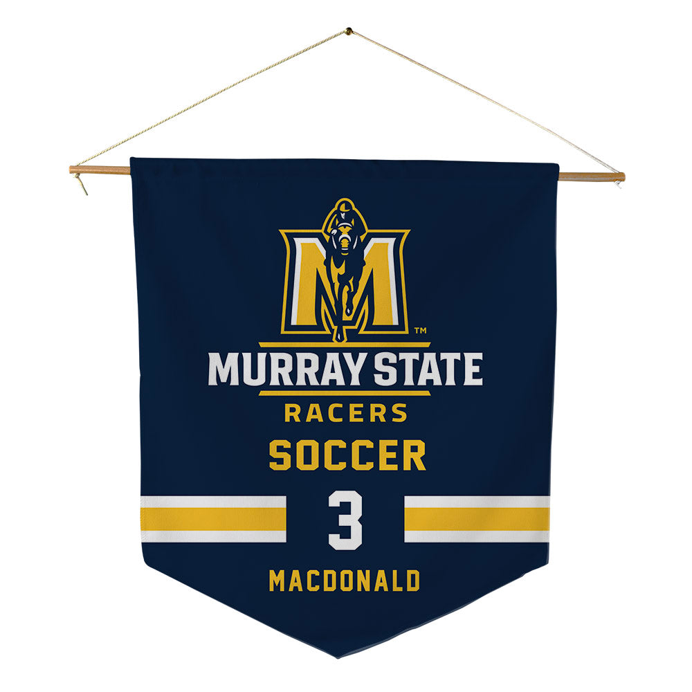 Murray State - NCAA Women's Soccer : Abbey MacDonald - Pennant - 18" x 21"-0