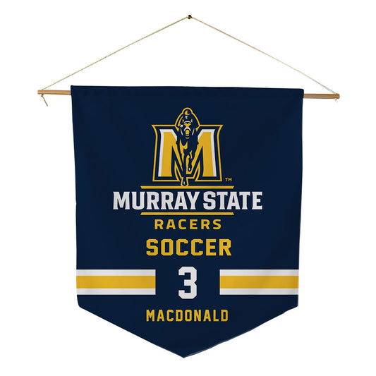 Murray State - NCAA Women's Soccer : Abbey MacDonald - Pennant - 18" x 21"-0