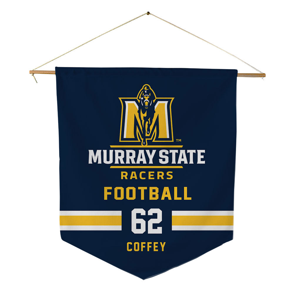 Murray State - NCAA Football : Jake Coffey - Pennant - 18" x 21"-0