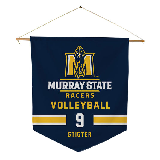 Murray State - NCAA Women's Volleyball : Kara Stigter - Pennant - 18" x 21"-0