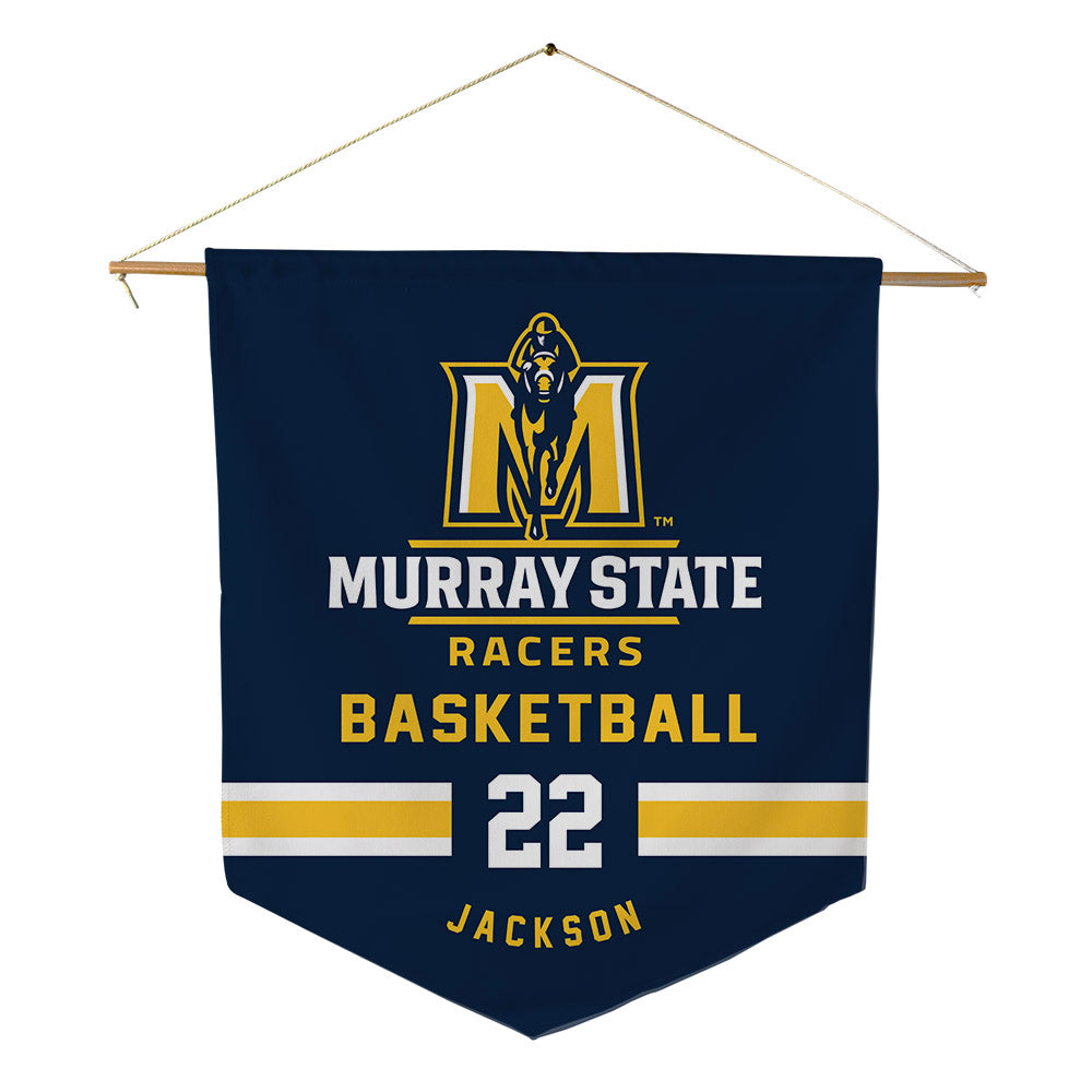 Murray State - NCAA Men's Basketball : Javon Jackson - Pennant - 18" x 21"-0