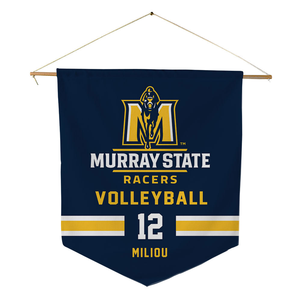 Murray State - NCAA Women's Volleyball : Haidi Miliou - Pennant - 18" x 21"-0