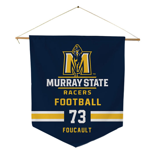 Murray State - NCAA Football : Jaheer Foucault - Pennant - 18" x 21"-0