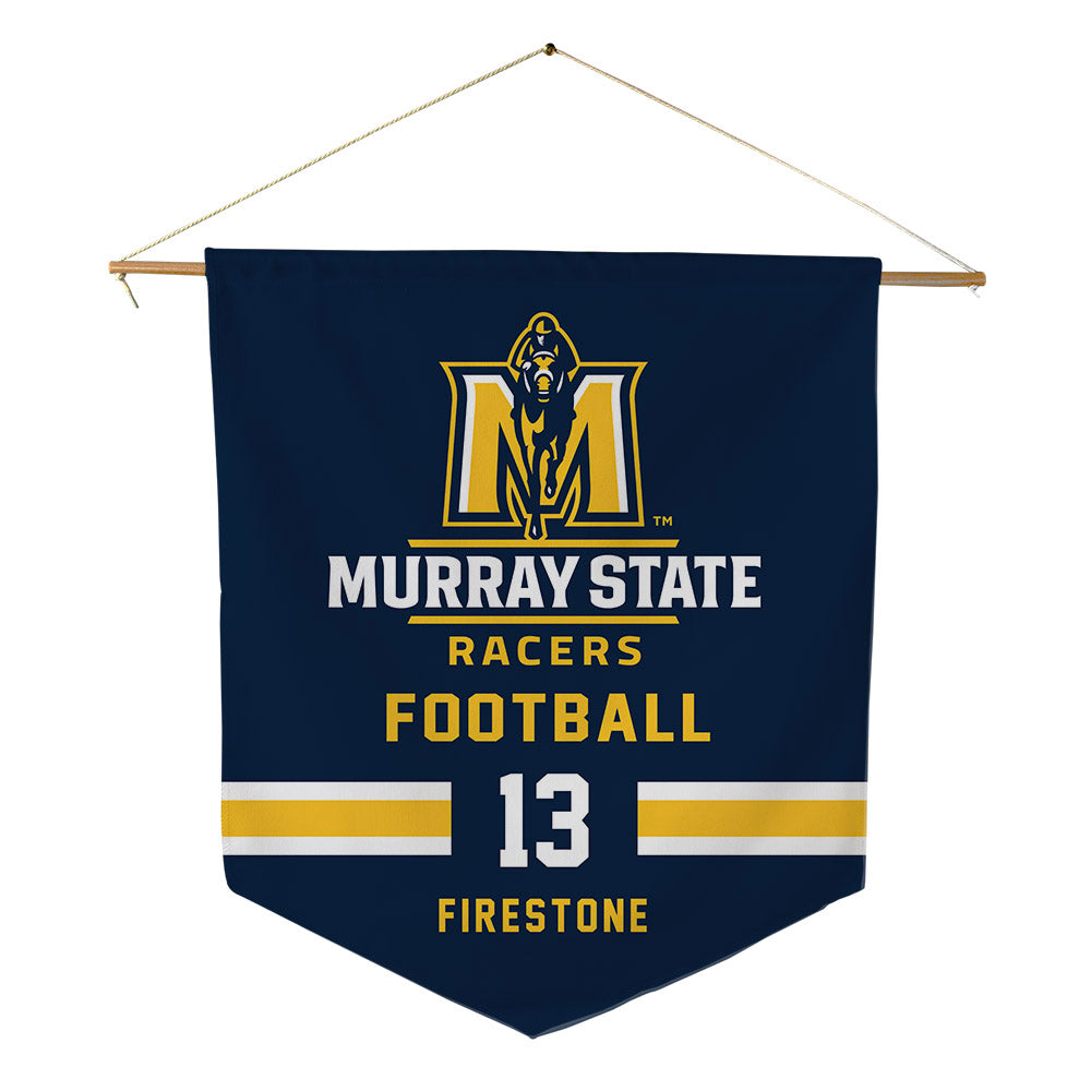 Murray State - NCAA Football : Trey Firestone - Pennant - 18" x 21"-0