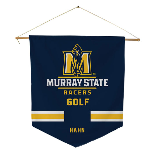 Murray State - NCAA Men's Golf : Aidan Hahn - Pennant - 18" x 21"-0