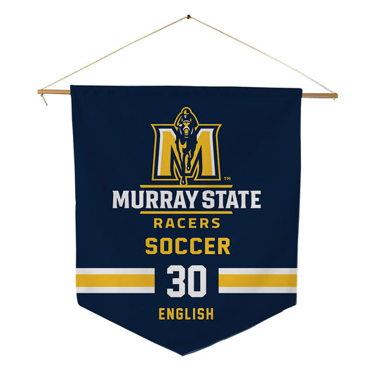 Murray State - NCAA Women's Soccer : Kendyll English - Pennant - 18" x 21"-0