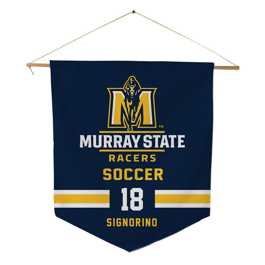 Murray State - NCAA Women's Soccer : Gabi Signorino - Pennant - 18" x 21"-0