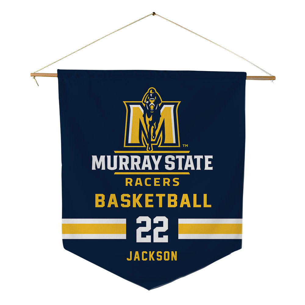 Murray State - NCAA Men's Basketball : Javon Jackson - Pennant - 18" x 21"-0