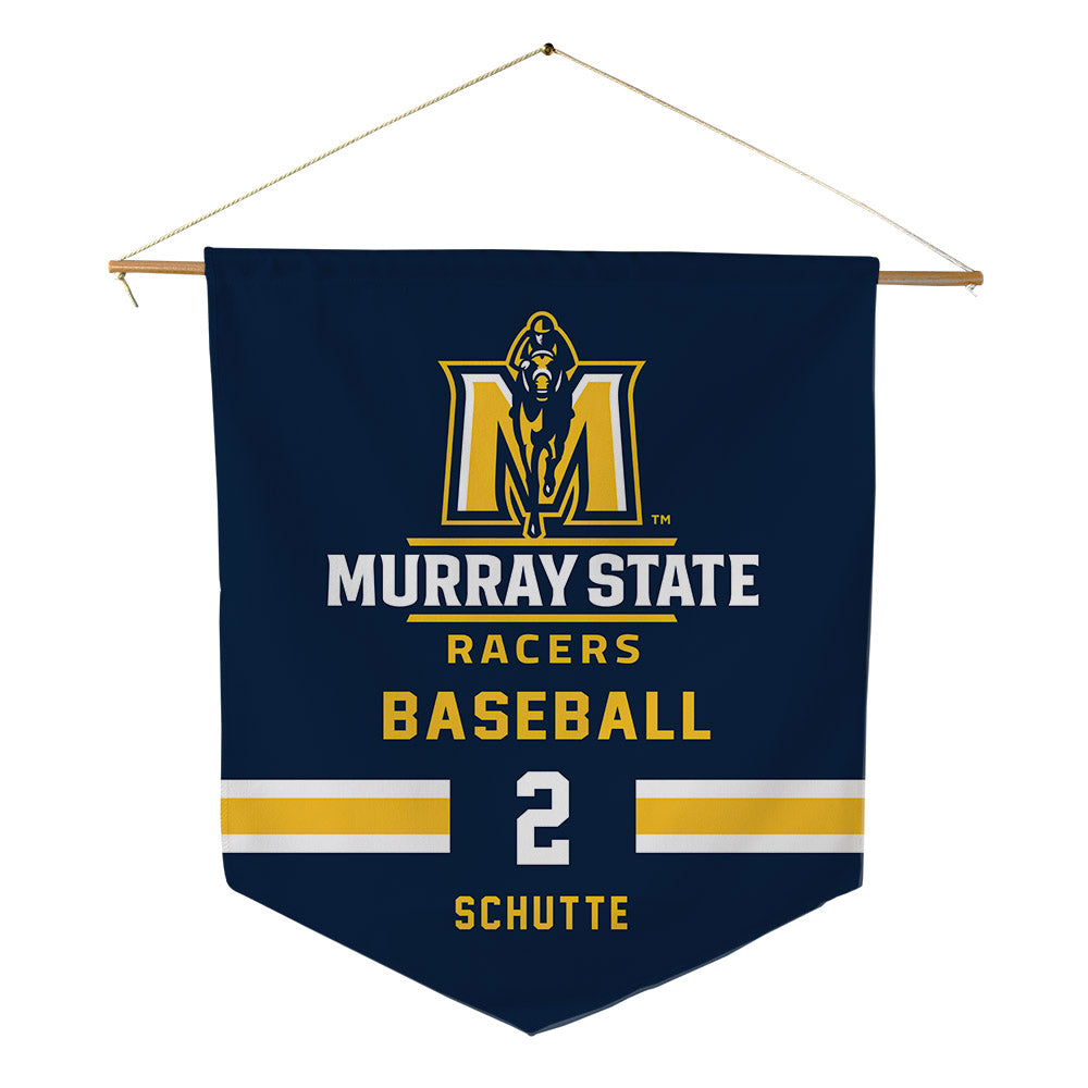 Murray State - NCAA Baseball : Nic Schutte - Pennant - 18" x 21"-0