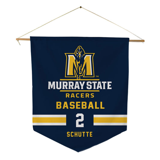 Murray State - NCAA Baseball : Nic Schutte - Pennant - 18" x 21"-0