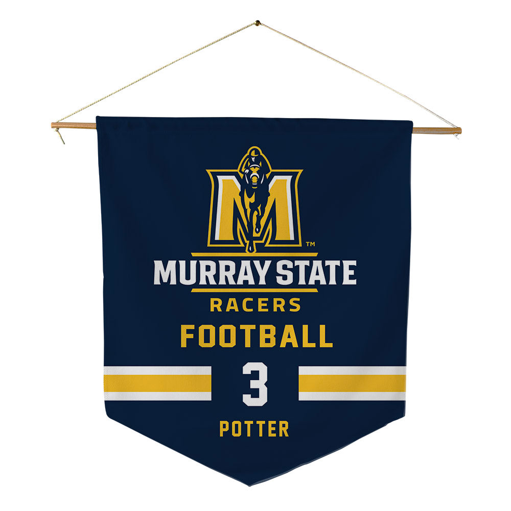 Murray State - NCAA Football : JB Potter - Pennant - 18" x 21"-0