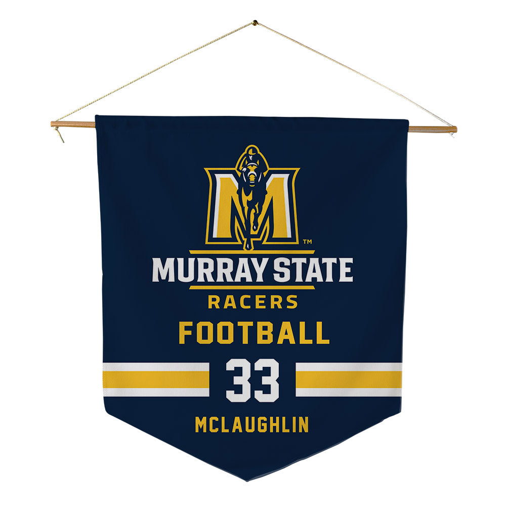 Murray State - NCAA Football : Myles Mclaughlin - Pennant - 18" x 21"-0