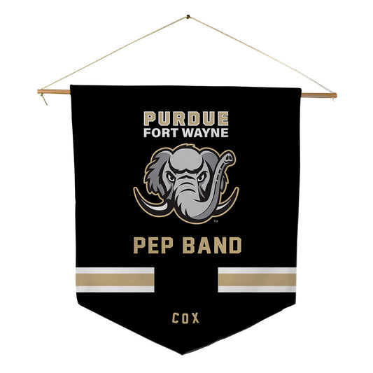PFW - Pep Band : Natalie Cox - Pennant - 18" x 21"-0