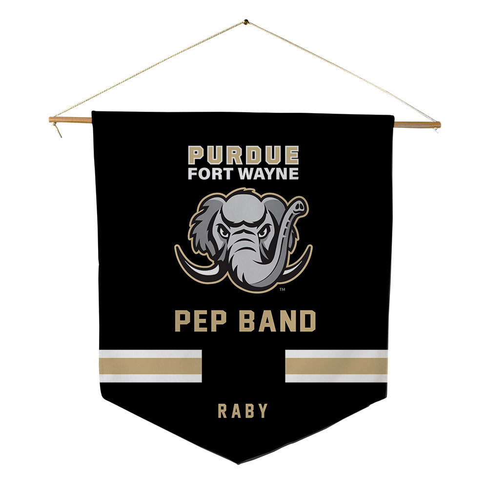 PFW - NCAA Band : Alex Raby - Pennant - 18" x 21"-0