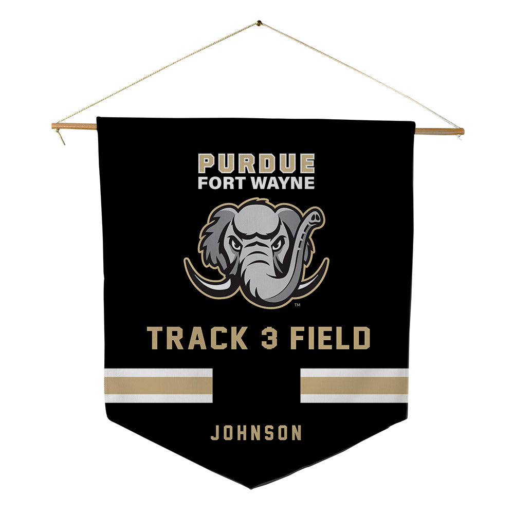 PFW - NCAA Women's Track & Field : Harmony Johnson - Pennant - 18" x 21"-0