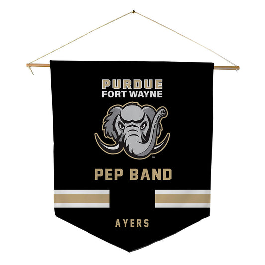 PFW - NCAA Band : Elisa Ayers - Pennant - 18" x 21"-0