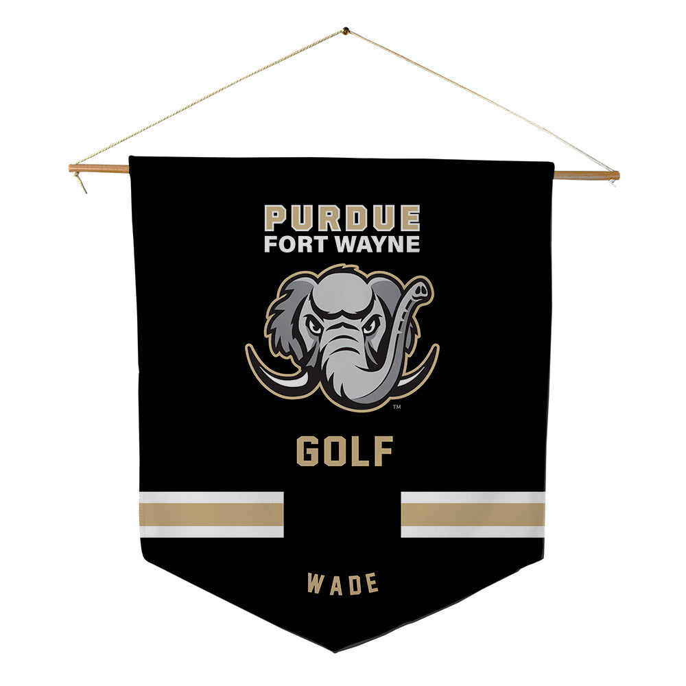 PFW - NCAA Women's Golf : Amaya Wade - Pennant - 18" x 21"-0