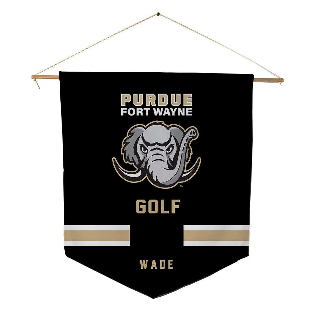 PFW - NCAA Women's Golf : Amaya Wade - Pennant - 18" x 21"-0