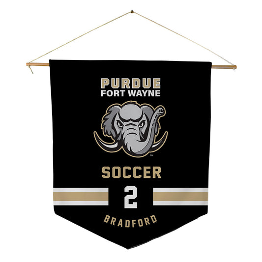 PFW - NCAA Women's Soccer : Keira Bradford - Pennant - 18" x 21"-0