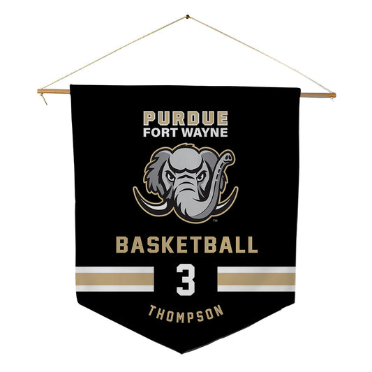 PFW - NCAA Men's Basketball : Carl Thompson - Pennant - 18" x 21"-0