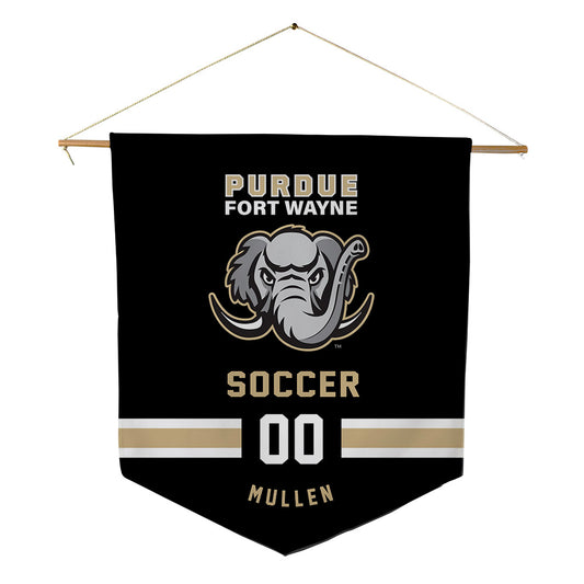 PFW - NCAA Men's Soccer : Nicolas Mullen - Pennant - 18" x 21"-0