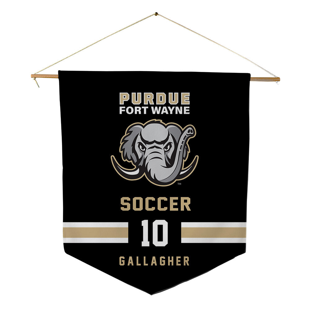 PFW - NCAA Women's Soccer : Morgan Gallagher - Pennant - 18" x 21"-0