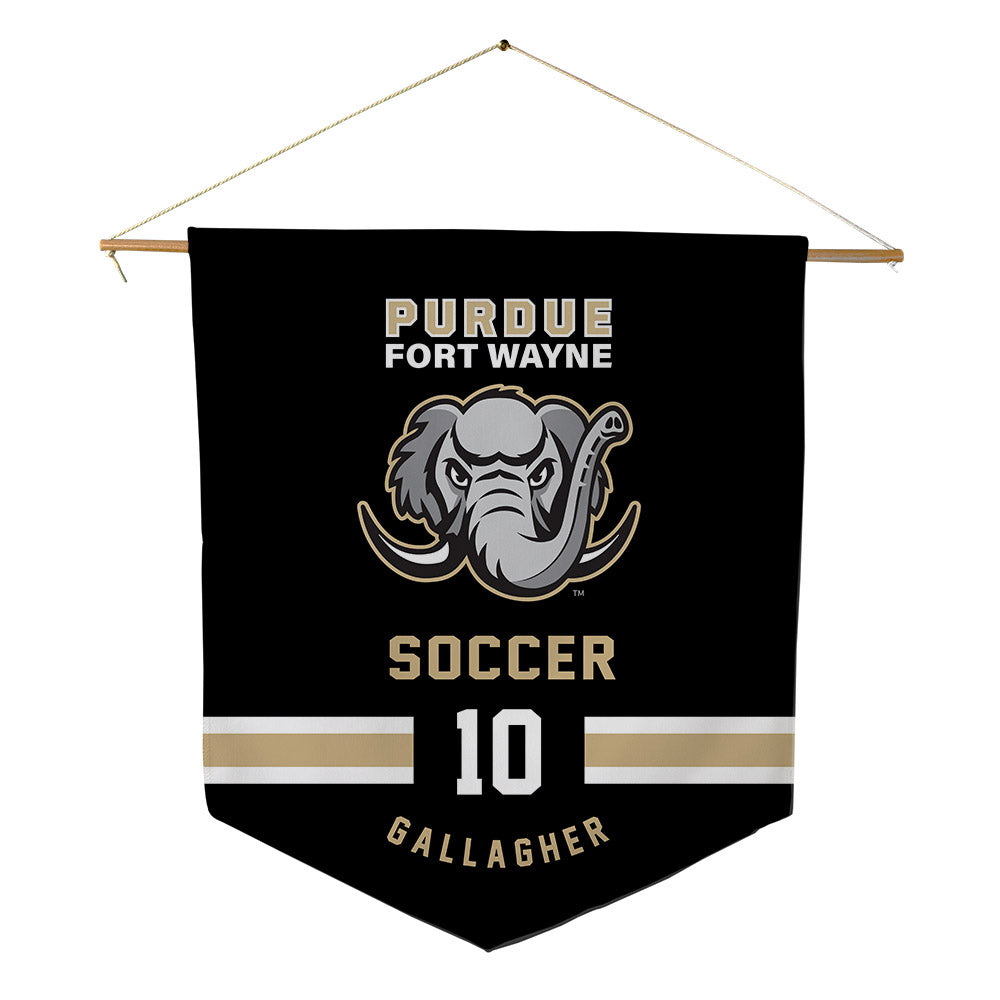 PFW - NCAA Women's Soccer : Morgan Gallagher - Pennant - 18" x 21"-0