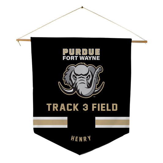 PFW - NCAA Women's Track & Field : McKayla Henry - Pennant - 18" x 21"-0