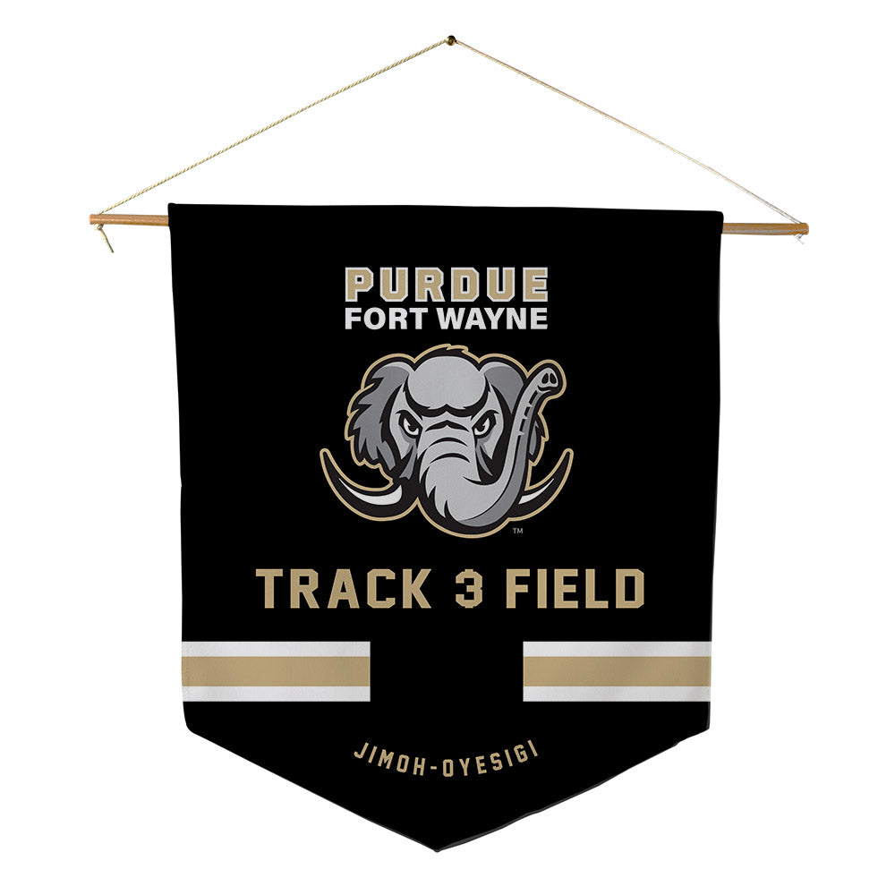 PFW - NCAA Women's Track & Field : Toyyibah Jimoh-Oyesigi - Pennant - 18" x 21"-0