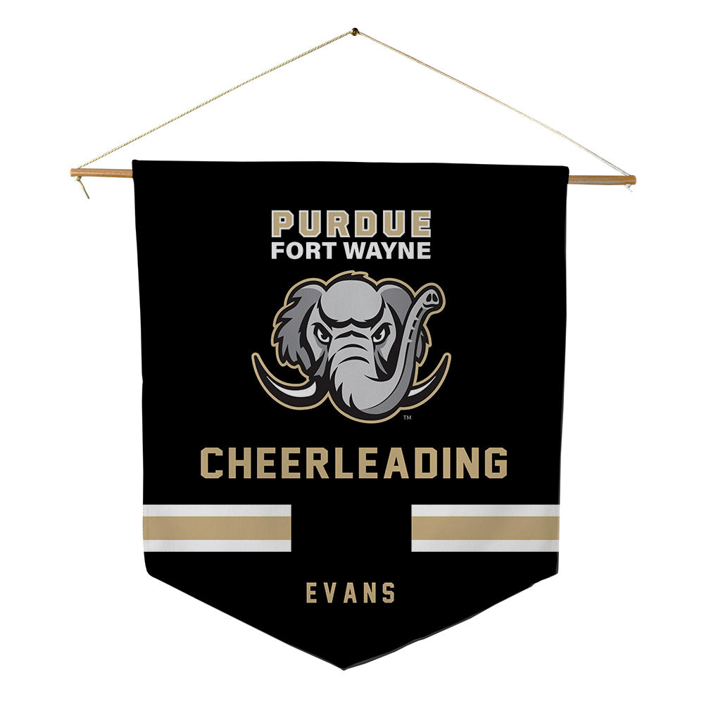 PFW - NCAA Cheerleading : Trista Evans - Pennant - 18" x 21"-0