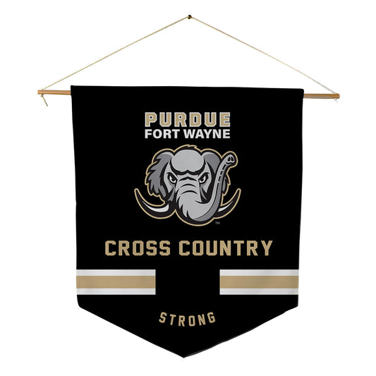 PFW - NCAA Men's Cross Country : Jack Strong - Pennant - 18" x 21"-0