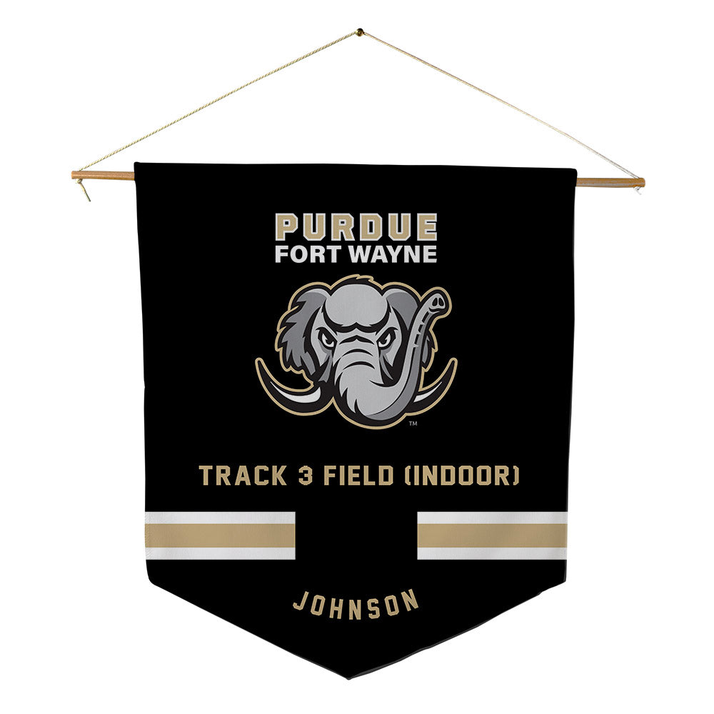 PFW - NCAA Women's Track & Field : Harmony Johnson - Pennant - 18" x 21"-0