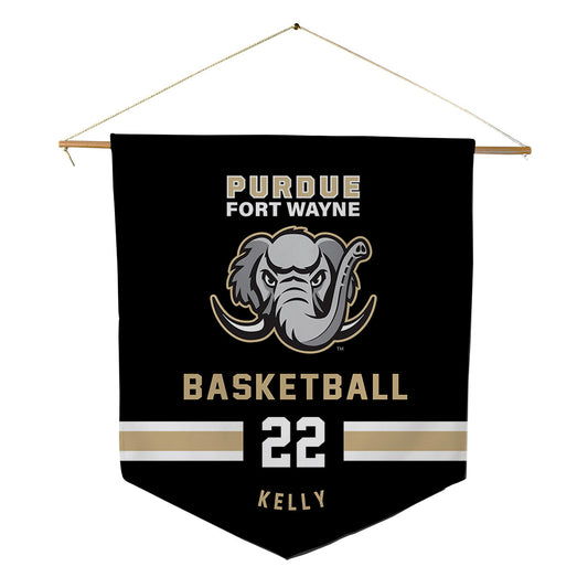 PFW - NCAA Men's Basketball : Danny Kelly - Pennant - 18" x 21"-0