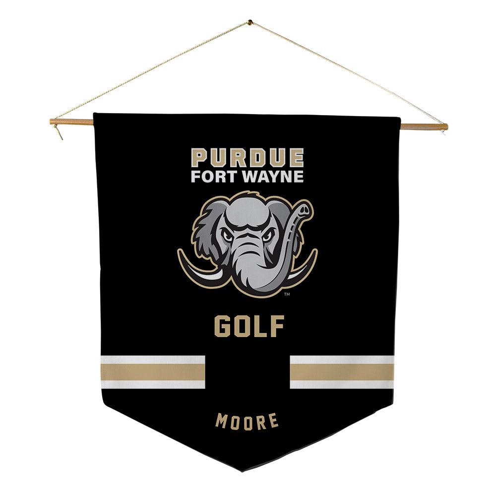 PFW - NCAA Men's Golf : Brady Moore - Pennant - 18" x 21"-0
