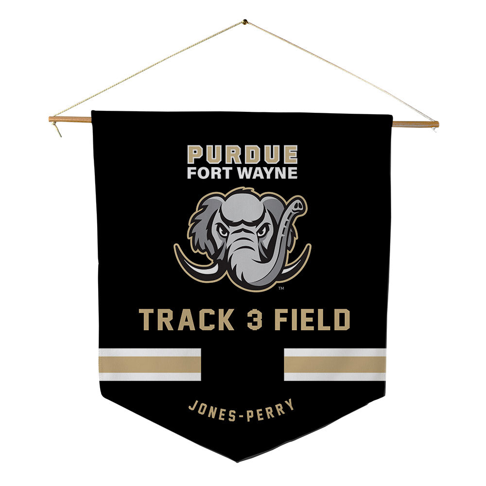 PFW - NCAA Women's Track & Field : Joceyln Jones-Perry - Pennant - 18" x 21"-0