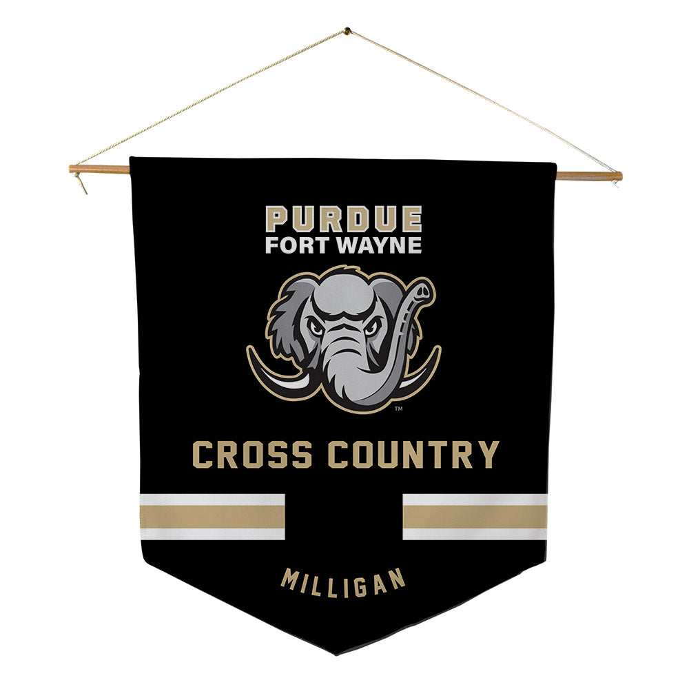 PFW - NCAA Women's Cross Country : Ava Milligan - Pennant - 18" x 21"-0