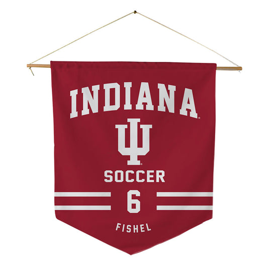 Indiana - NCAA Women's Soccer : Summer Fishel - Pennant - 18" x 21"-0